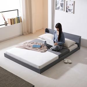 파로마 네오 마이미 LED 조명 저상형 퀸 침대프레임 NES1131