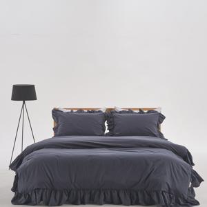 [포그나미] 시그니처 햅번60수 고밀도 프릴이불커버+패드세트SS