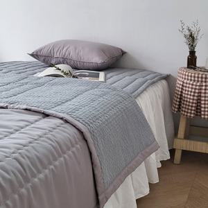 룸마이룸 베이직 여름 시어서커 여름 이불패드세트SS +베개솜포함