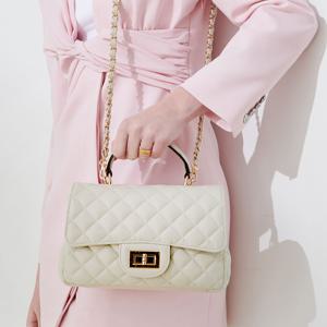 [최초가 460,000원]  스튜디오 소가죽 퀼팅 탑핸들 플랩백 H22H692 5color