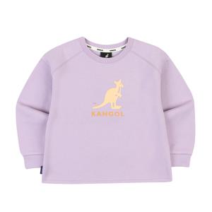 빅 로고 스판 트레이닝 크롭 탑 PD 0009 퍼플