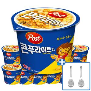 포스트 콘푸라이트 컵 30g 12개입+스푼세트
