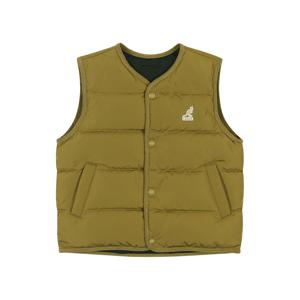 리버서블 다운 베스트 PD 0003 올리브
