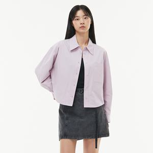 랩[정가 59,900] 베이직 크롭 셔츠 AP4WBA64