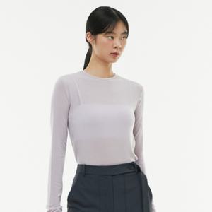 랩[정가 39,900원] 텐셀 랍바 라운드 티셔츠 AP4CTA40