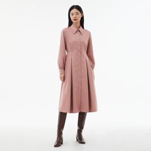 랩[정가 129,900] 셔츠형 롱 원피스 AP4WOA63