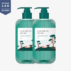 소나무 진정 시카 바디 워시 400ml 2개 세트