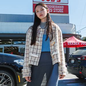 랩[정가 199,900] 핸디 떡볶이 크롭코트 AP4WTA61