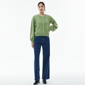 랩[정가 69,900] 기모 베이직 롱와이드 데님팬츠 AP4DPA65