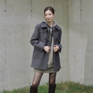 랩[정가 239,900] 하프기장 더블 코트 AP4WTA68