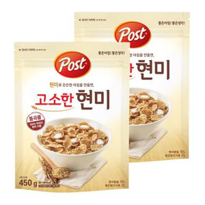 포스트 통 곡물 고소한현미 450GX2