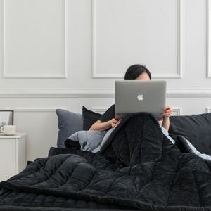 케렌시아 빌리 리버서블 양면 극세사 차렵이불 퀸