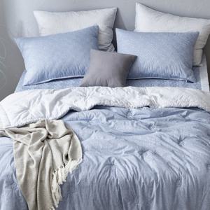 [나이스필]번트 워싱 면100 차렵베개세트S(14온스)