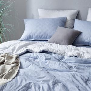 [나이스필]번트 워싱 면100 차렵베개세트Q(14온스)