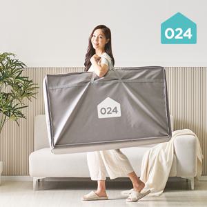 3단 접이식 토퍼 매트리스 보관 가방 7cm 퀸