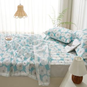 벨리타 시원한 여름 침구세트 시어서커 얇은 홑 이불세트 베개 SS