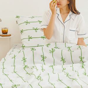 헬로피크닉 시어서커 여름 홑이불/차렵이불/베개커버/패드 단품 모음