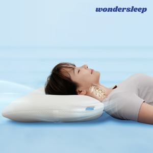 원더슬립 목 디스크 베개 높이조절 낮은 경추베개 부모님 선물