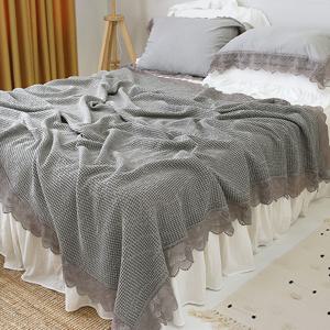 시원한 줄리엔 레이스 모달 와플 쿨 여름 이불
