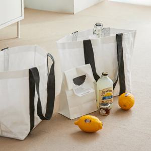 리유저블 화이트 타포린백(소형/대형)