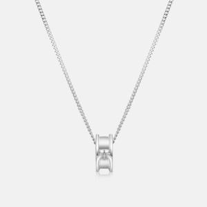 [메트로시티 주얼리] 링크 스털링 실버 화이트 목걸이 A241SN1180WPQ