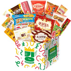 스낵24 킹갓성비 과자선물세트 20P