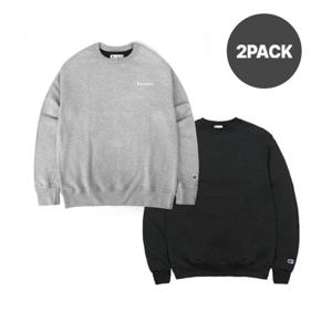 원쁠원  파워블렌드 플리스 크루넥 스웨트셔츠 맨투맨 2장세트