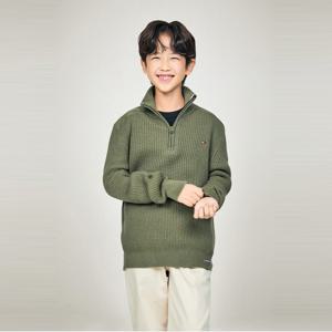 타미힐피거 유틸리티 레귤러 하프 집업 스웨터 (T42E6WWO150BT1MSH)