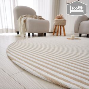 셀타 원형 사계절 단모 러그 카페트 170 by조희선