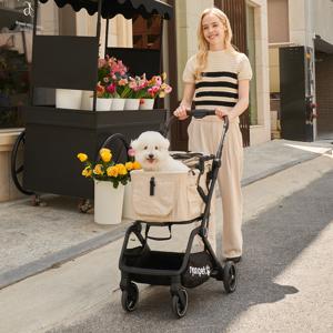[정상가390,000원] 블프한정 / 피니 하이브리드형 일체형 분리형 강아지유모차