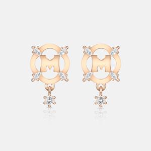 [메트로시티 주얼리] M베이직 스털링 실버 로즈 이어링 A243SE0234RPA