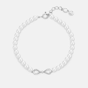 스틸라 스털링 실버 화이트 팔찌 A243SB2223WPA