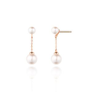 [스톤헨지] 14K 진주 드롭 귀걸이 SA24C80A