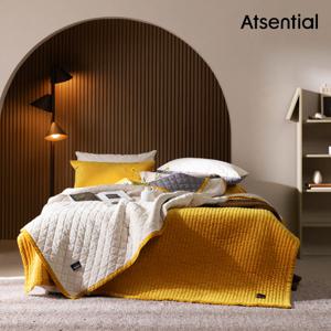 [앳센셜]퀸_벨벳터치 극세사 패드 겸 스프레드1+1