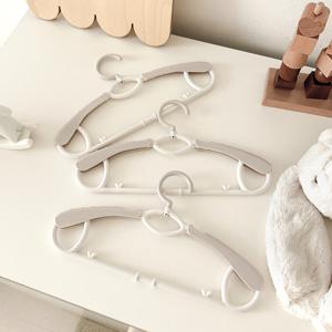 뉴코코맘 길이조절 새싹옷걸이 확장형 9+1 3세트 아기옷걸이