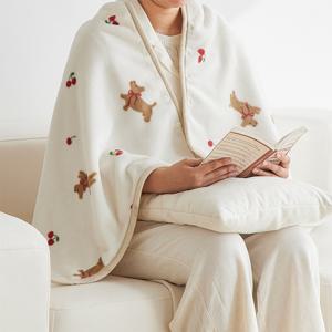 [소형+케이프담요] 고밀도 극세사 5mm 밍크담요 19종 택2