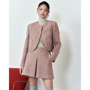 LAP [정가 159,900]라운드넥 부클 트위드 자켓AQ4WJA60