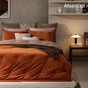 [앳센셜]퀸_모달 극세사 차렵베딩세트