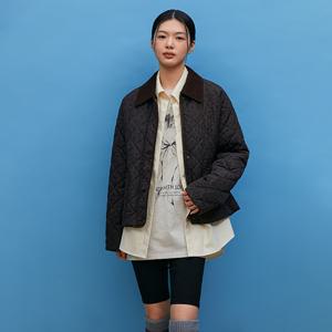 LAP [정가 179,900]레오파드 퀼팅 패딩점퍼AQ4PDA66