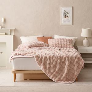 프리미엄 웨이브 고밀도 라셀퍼 이불 겸 담요_대형