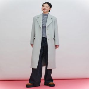 LAP[정가 259,900] 싱글 3버튼 롱코트AQ4WTB71