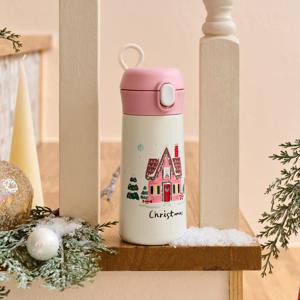 메리티파티 원터치 핸들 텀블러 350ml 핑크