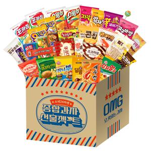 스낵24 인기간식 폭탄 종합과자선물세트 32p