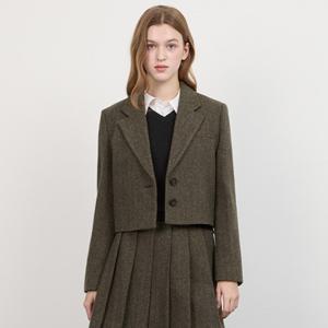 [24 F/W] 울 헤링본 싱글 자켓