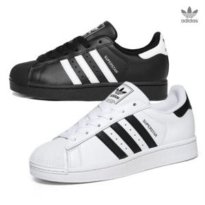 (정품) 슈퍼스타 II 스니커즈 여성/키즈 2종 택 1 (화이트/블랙)