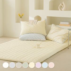 뉴메이딘 8COLOR 고밀도 순면 60수 누비요커버(단품&세트)