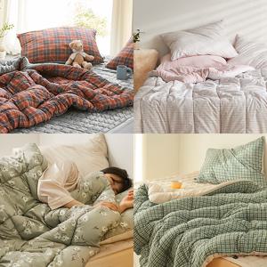 먼지없는 겨울 마이크로극세사 차렵세트 SS/Q