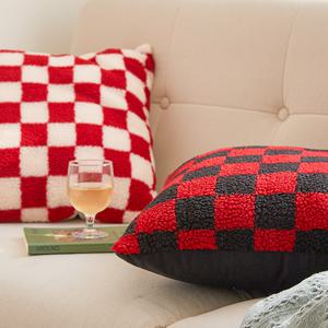 쿠키즈 2COLOR 뽀글이 양털 쿠션커버(45X45cm)(단품&세트)