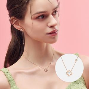 [메트로시티 주얼리] [25S/S NEW] 라 로사 14K 로즈 네크리스 A251GN1066R4H