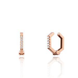 [스톤헨지] 커넥션 14K 싱글 이어커프 U0156